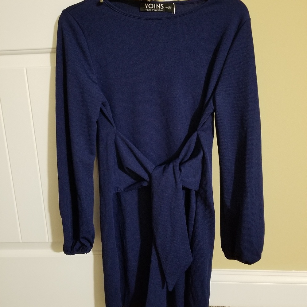 Blue dress womens